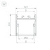 Профиль Arlight SL-LINE-3638-LW-2000 WHITE 038444(1)