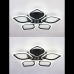 Потолочная люстра Natali Kovaltseva Real LED LAMPS 81200 BLACK