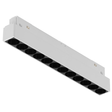 Трековый магнитный светильник iLedex Vision 4822-002-L235-12W-38DG-3000K-WH