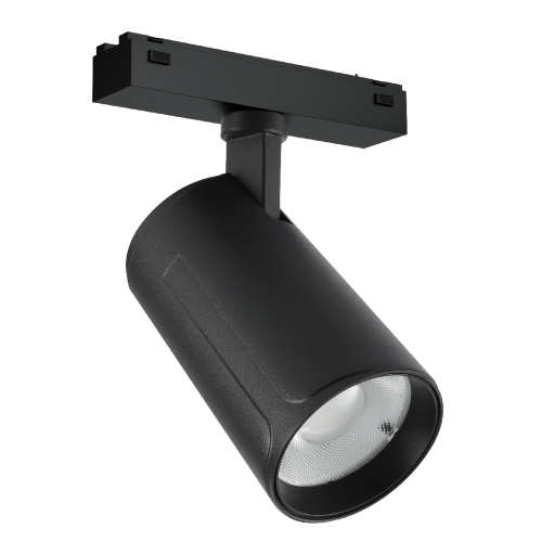 Трековый магнитный светильник iLedex Vision 4825-048-D70-20W-36DG-3000K-BK