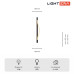 Настенный светильник Lightera Tura LE103W-60B