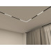 Трековый светодиодный светильник Denkirs Smart Linear DK8014-BK
