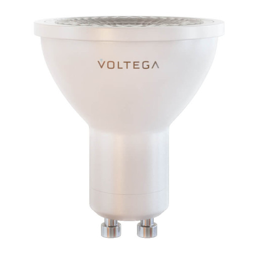 Лампа светодиодная Voltega GU10 7W 4000К прозрачная VG2-S1GU10cold7W 7061