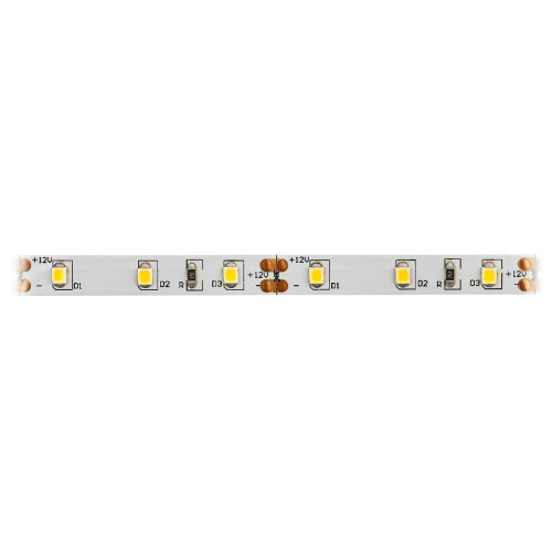 Светодиодная лента Эра 12В 2835 4,8Вт/м 2700K 5м IP20 LS2835-4,8-60-12-2700K-IP20-2year-5m KU-2835AD-60D-WW Б0044108