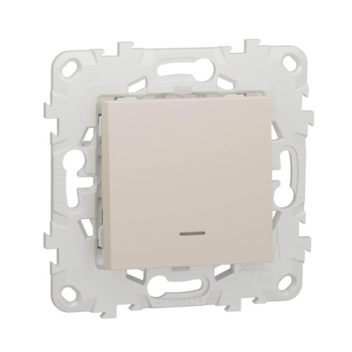 Выключатель одноклавишный Schneider Electric Unica New NU520144N