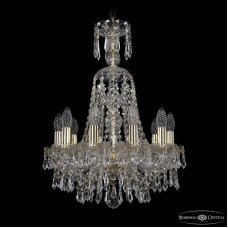 Подвесная люстра Bohemia Ivele Crystal 1403/10/141/XL-61 G