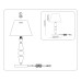 Настольная лампа Ambrella Light High Light Classic LH75262