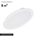 Встраиваемый светодиодный светильник Arlight DL-BL180-18W Warm White 021441