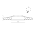 Встраиваемый светильник DesignLed FA-NIA-179612EA-WH-WW 003549