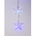 Светодиодная гирлянда (UL-00001410) Uniel занавес 220V белый ULD-E5505-196/DTK WHITE-BLUE IP20 STARS-1