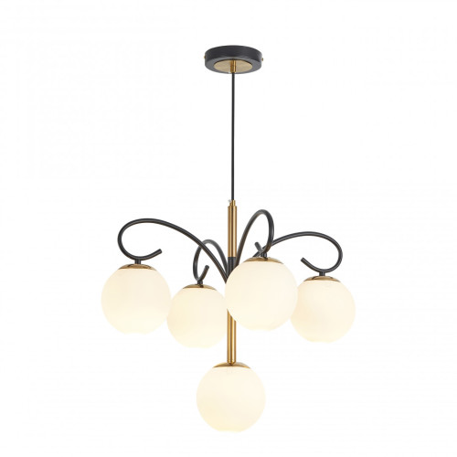 Подвесная люстра Arte Milano Neapolis 273808/4+1 BK/GD