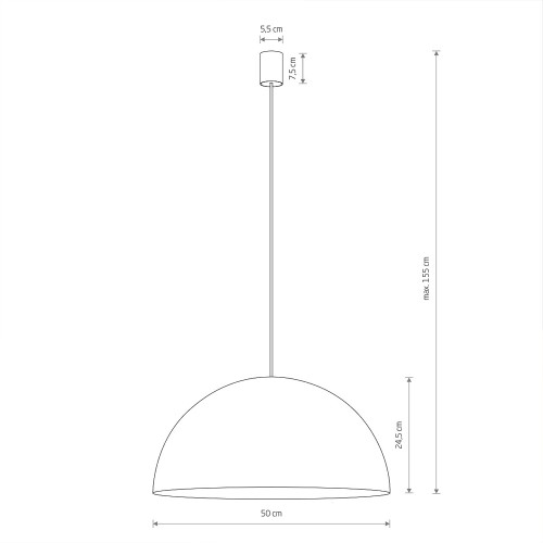 Подвесная люстра Nowodvorski Hemisphere Super L 10693