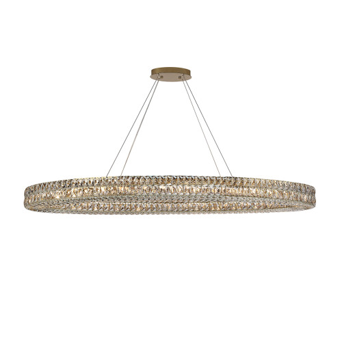Подвесные люстры Newport 8550/160 C oval gold polished М0071311