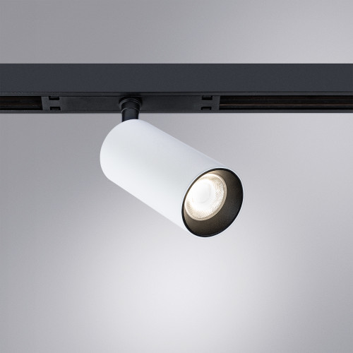 Трековый магнитный светильник Arte Lamp Optima A7261PL-1WH