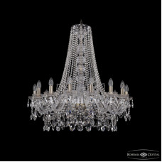 Подвесная люстра Bohemia Ivele Crystal 1411/16/300/h-90 Pa