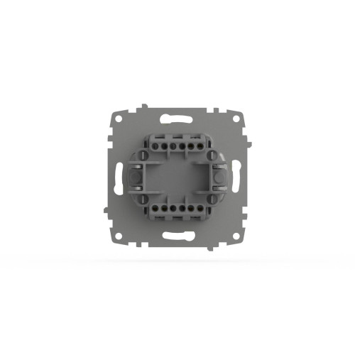 Выключатель двухклавишный ELBI Zena Vega 609-010300-202