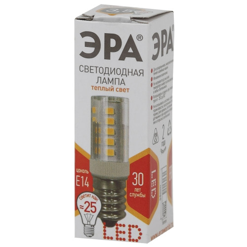 Лампа светодиодная Эра E14 3,5W 2700K LED T25-3,5W-CORN-827-E14 Б0028744
