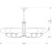 Подвесная люстра Kutek Decor DEC-ZW-6 (P)