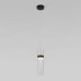 Подвесной светильник Eurosvet Lumen 50244/1 LED черный/прозрачный a061288