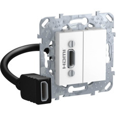 Розетка компьютерная HDMI с переходником Schneider Electric Unica MGU5.430.18ZD