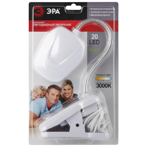 Настольная лампа Эра NLED-420-1.5W-W Б0003728