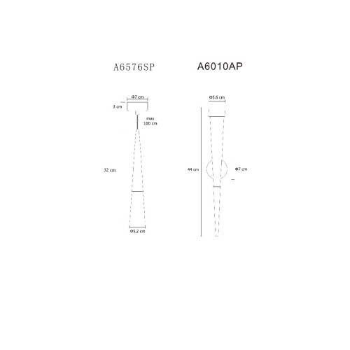 Подвесной светильник Arte Lamp Sabik A6576SP-1CC