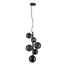 Подвесная люстра Indigo Molecola 11018/6P Black V000197