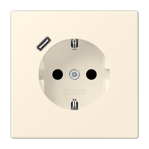 Розетка 2K+З USB Typ C Jung LC1520-18C245