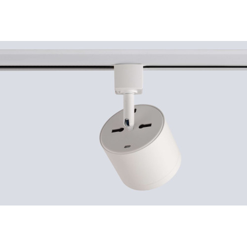 Трековый однофазный светильник Crystal Lux CLT 0.31 020 WH