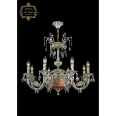 Подвесная люстра Art Classic 31.12.8.KR175SP.250IT.GW.Sp.Amber.White.1D