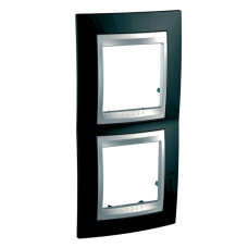 Рамка 2-постовая вертикальная Schneider Electric Unica Top MGU66.004V.093
