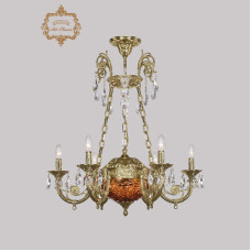 Подвесная люстра Art Classic 31.44.6.KR175SP.250IT.G.Sp.Amber.1A