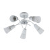 Люстра на штанге Escada Calla 1109/5P White