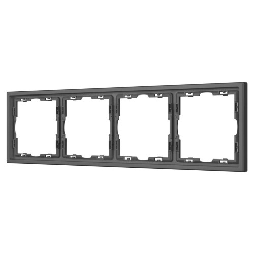 Рамка пластиковая Arlight FRM-NOBE-SFPL-4-GR 054226 Рамка пластиковая Arlight FRM-NOBE-SFPL-4-GR 054226