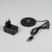 Настольная лампак с аккумулятором Arlight SP-DAISY-TAB-1.5W Warm3000-MIX (WH, 90 deg) (IP54 Металл) 044378