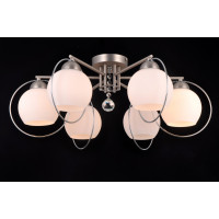 Потолочная люстра Natali Kovaltseva SPHERE II 81051-6C SATIN NICKEL