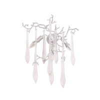 Настенный светильник Crystal Lux REINA AP3 SILVER PATINA