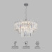 Подвесная люстра Eurosvet Elegante 10130/8 хром/прозрачный хрусталь Strotskis Smart a060642