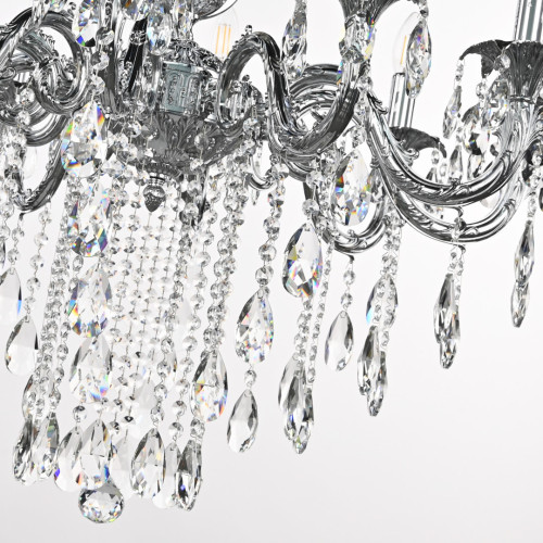 Подвесная люстра Bohemia Ivele Crystal AL79101/10/250 B Ni