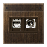 Розетка Smart TV Jung MMDME4521AT