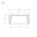 Профиль Arlight LINE-1708-2000 ANOD 040298