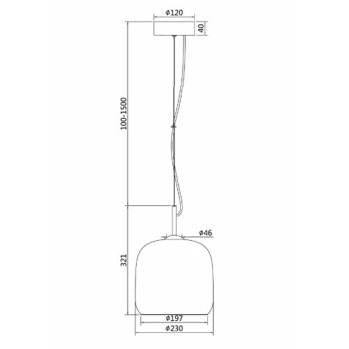 Подвесной светильник Maytoni Madmen MOD128PL-L6BR