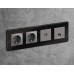 Лицевая панель для TV розетки Ambrella Volt Alfa AP5130