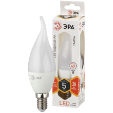 Лампа светодиодная Эра E14 5W 2700K LED BXS-5W-827-E14 Б0027967