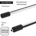Настенно-потолочный светильник IMEX Thin & Smart IL.0060.5000-1000-BK