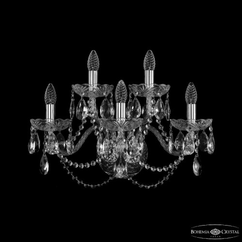 Бра Bohemia Ivele Crystal 1402B/3+2/195/XL Ni
