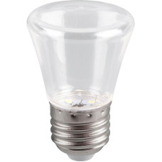 Лампа светодиодная Feron E27 1W 6400K Грибок Прозрачная LB-372 25908