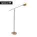 Торшер Eurosvet Grazia 01143/1 черный/золото a062045