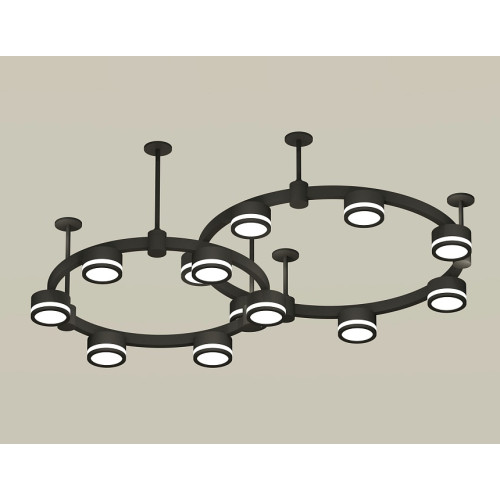 Комплект подвесного светильника Ambrella Light Techno Ring XR92221003  (A9222, A9227, C9238, C9232, N8415)