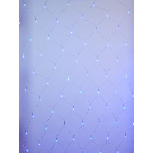 Светодиодная сетка (07938) Uniel 220V синий ULD-N2520-240/DTA BLUE IP20